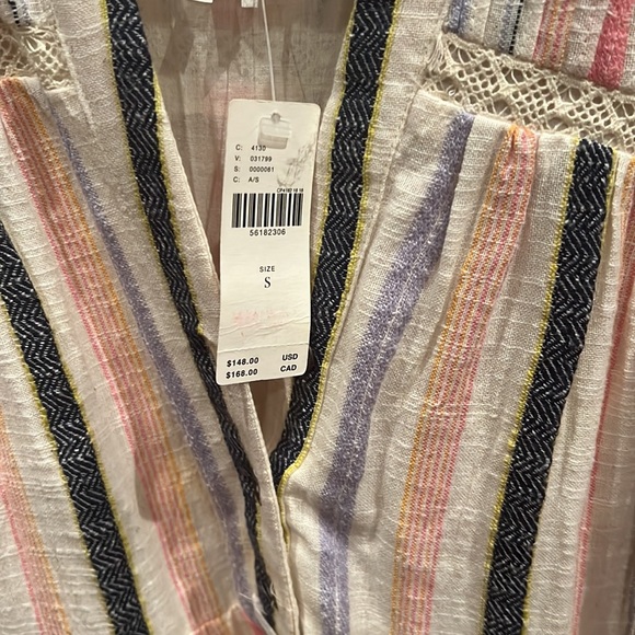 New with tags multi coloured patterned dress with pockets from Anthropology! - Picture 2 of 5